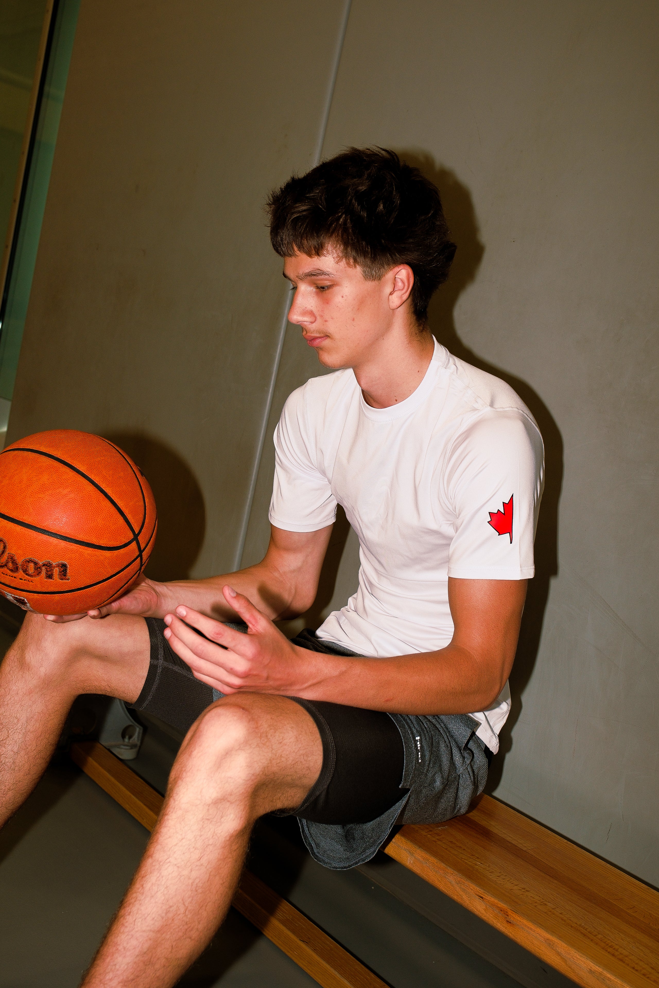 HalfLeaf Compression Tee — Drop 01