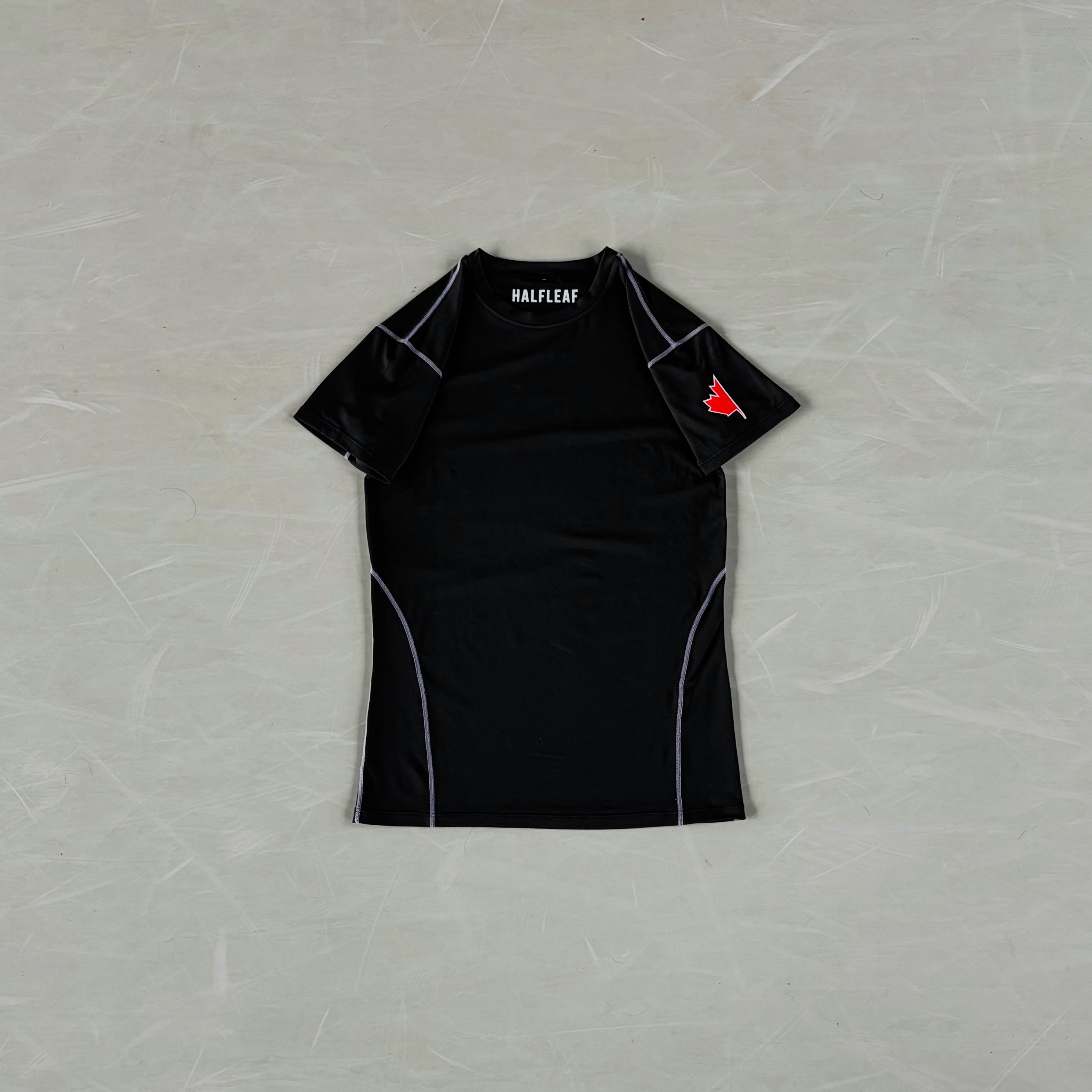 HalfLeaf Compression Tee — Drop 01